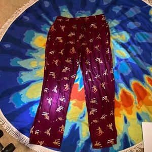 Gingerbread pajama pants